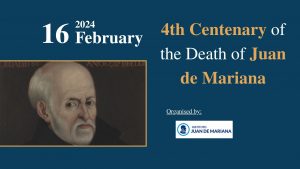 4th Centenary of the Death of Juan de Mariana eng portada act 03 iv centenario del fallecimiento de juan de mariana