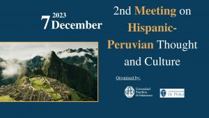 2nd Meeting on Hispanic-Peruvian Thought and Culture eng portada act 02 encuentro hispano peruano (1)